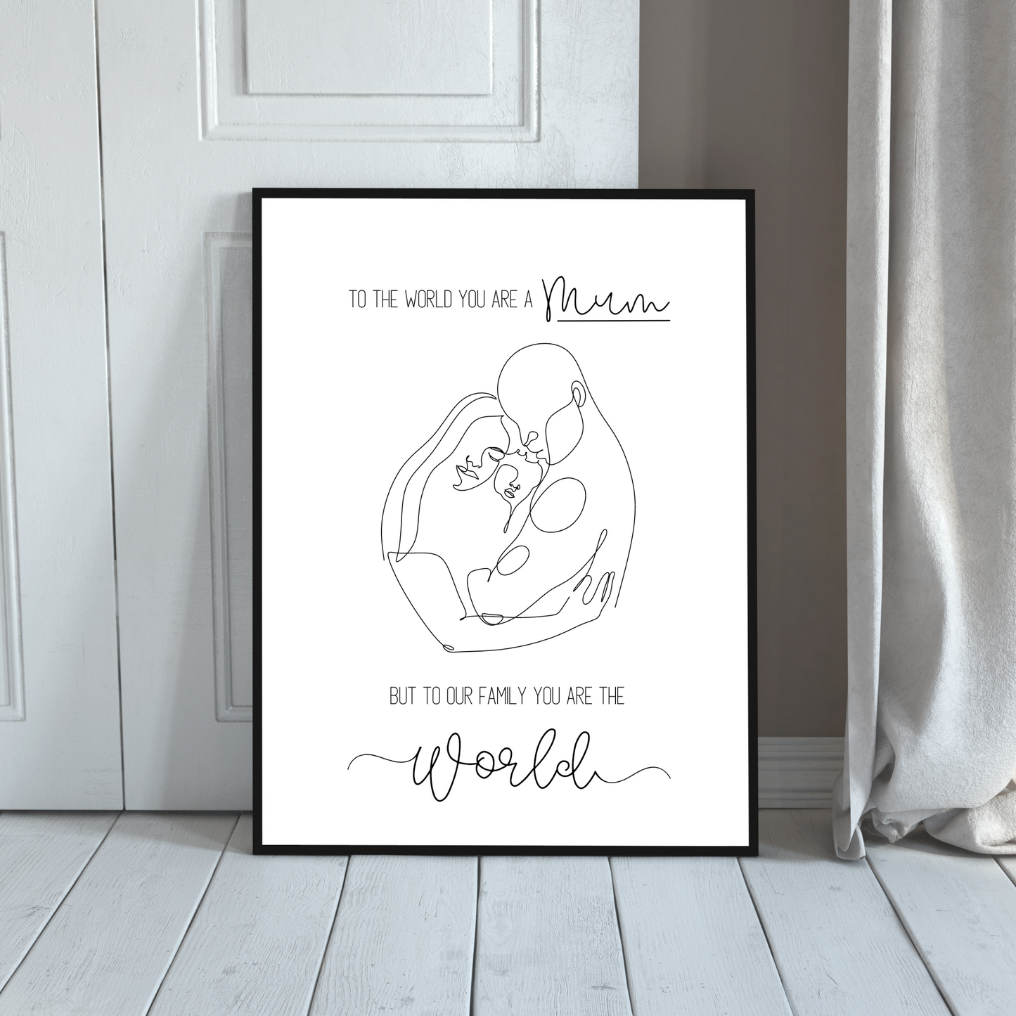 Together Family Mothers Day Print