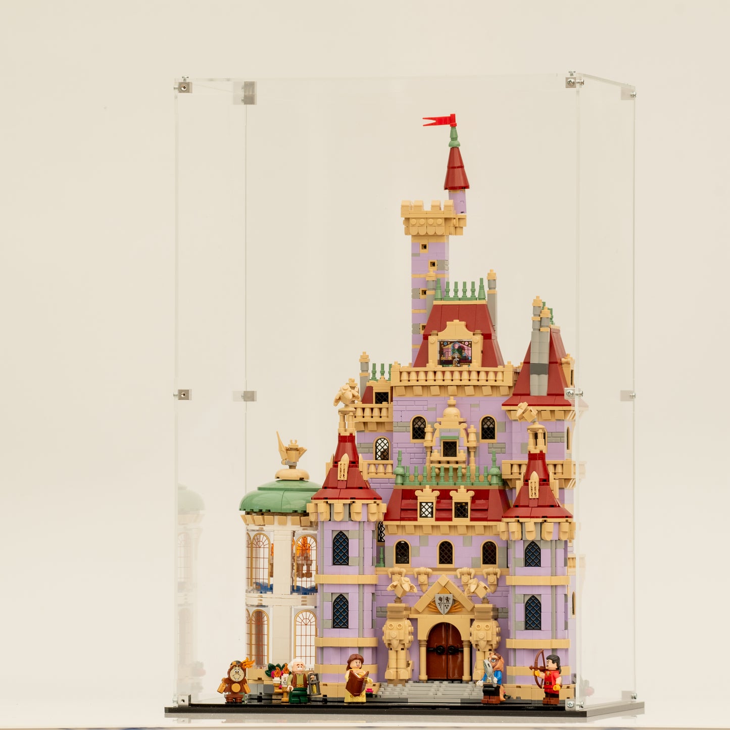 Display Case For LEGO® Disney Beauty and the Beast Castle (43263)
