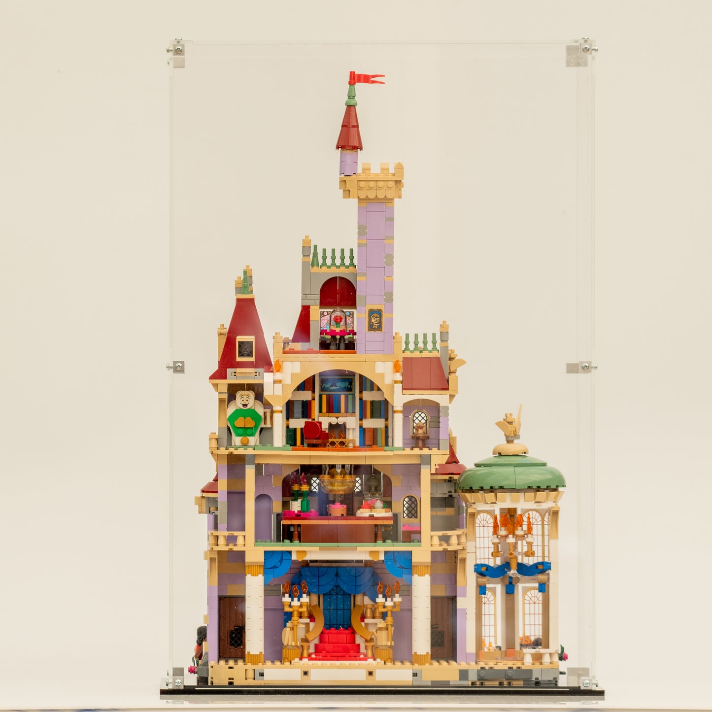 Display Case For LEGO® Disney Beauty and the Beast Castle (43263)