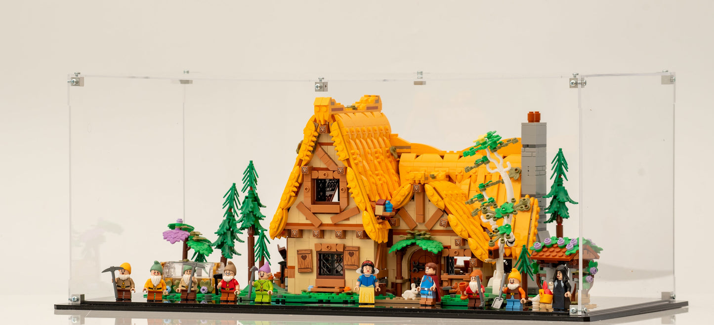Display Case for LEGO Snow White and the Seven Dwarfs' Cottage (43242)