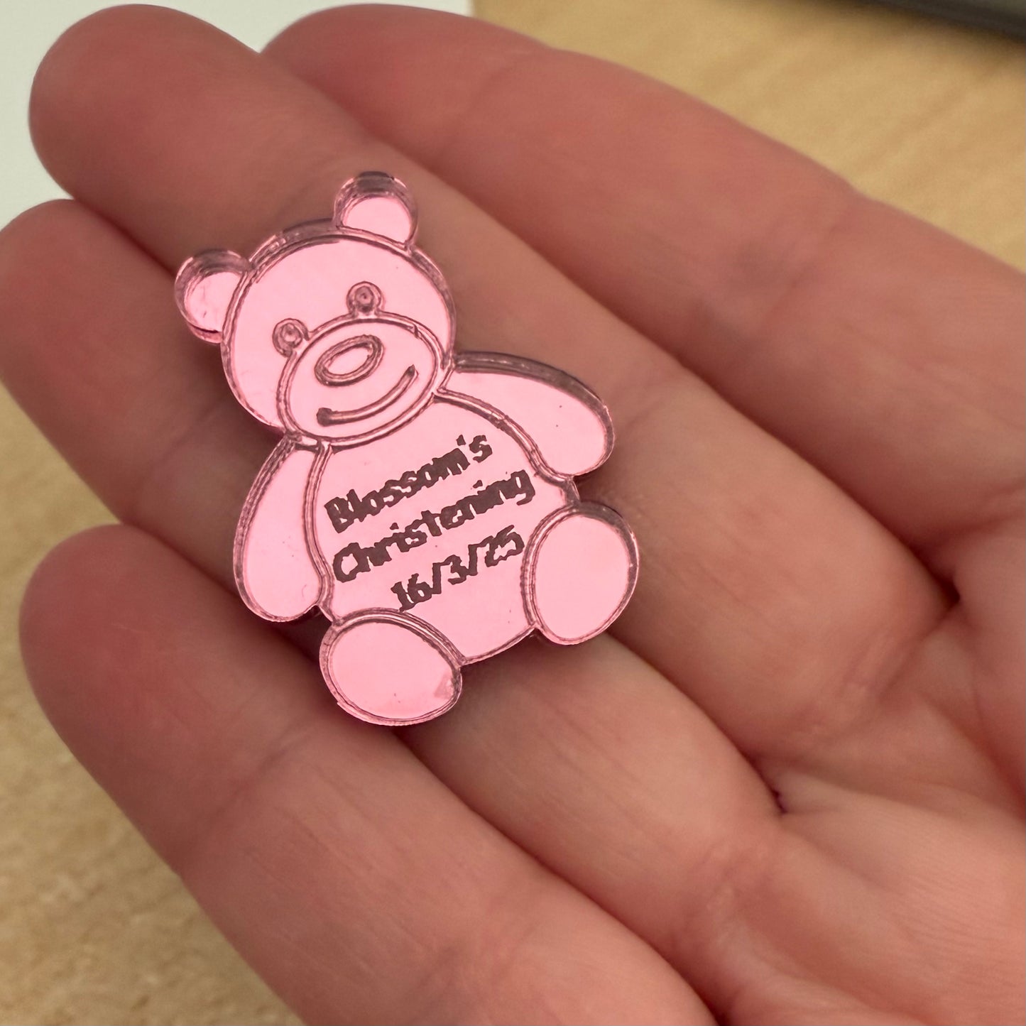 Personalised Teddy Bear Baby Shower Table Scatter Confetti Favour Decorations