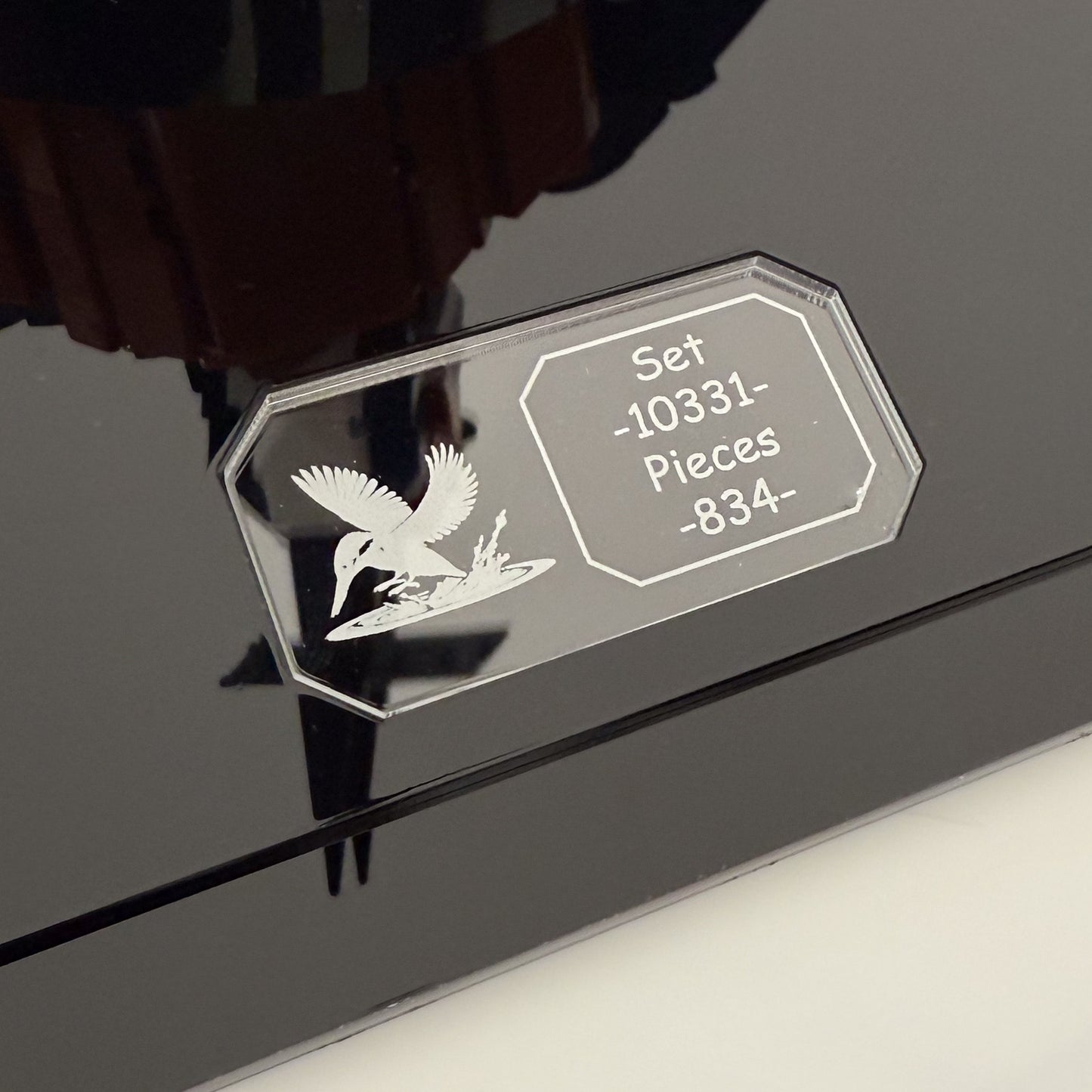 Display Case for LEGO® Icons Kingfisher (10331)