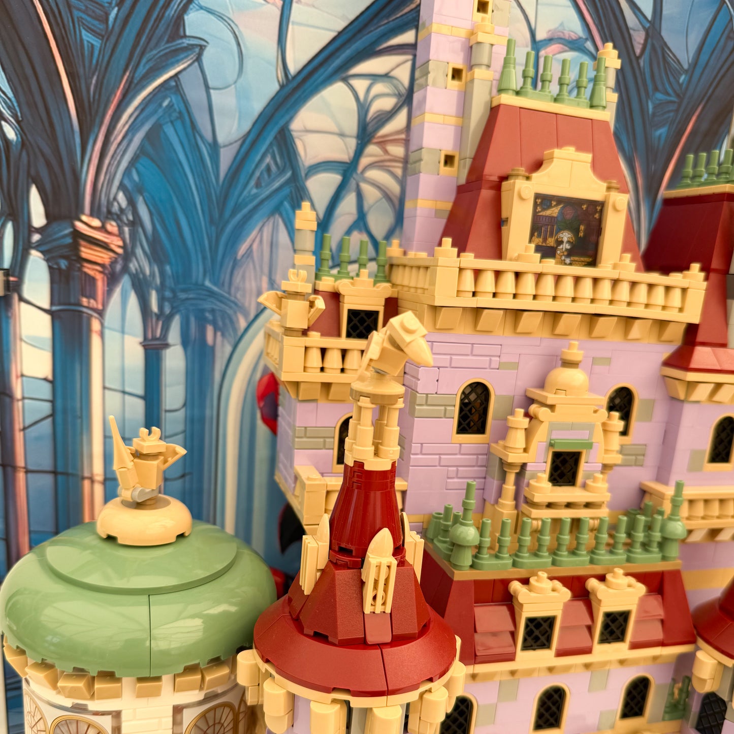 Display Case For LEGO® Disney Beauty and the Beast Castle (43263)