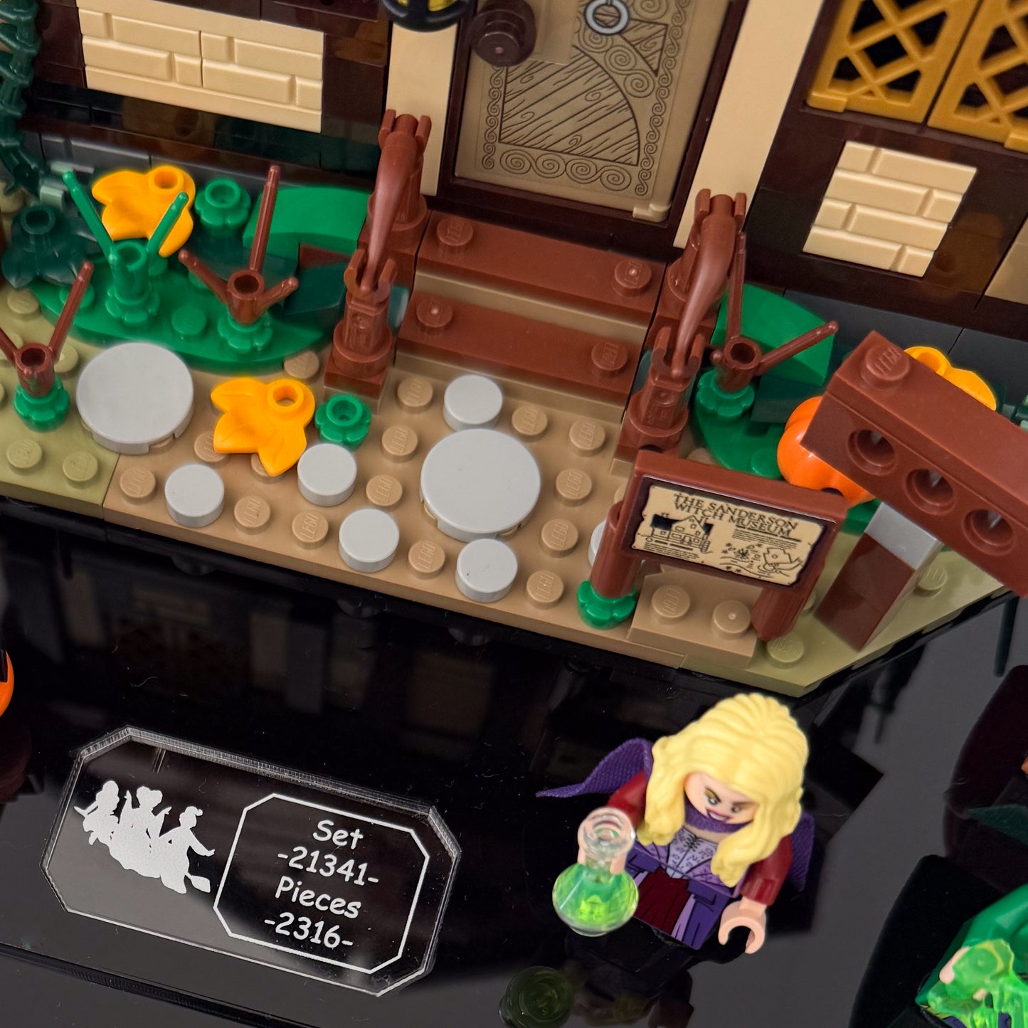 Display Case for LEGO Ideas Disney Hocus Pocus: Sanderson Sisters' Cottage (21341)