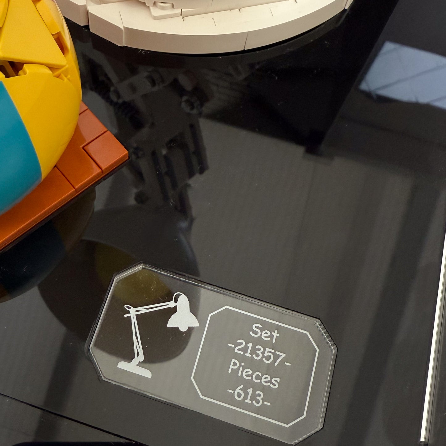 Display Case for LEGO Ideas Disney Pixar Luxo Jr. (21357)