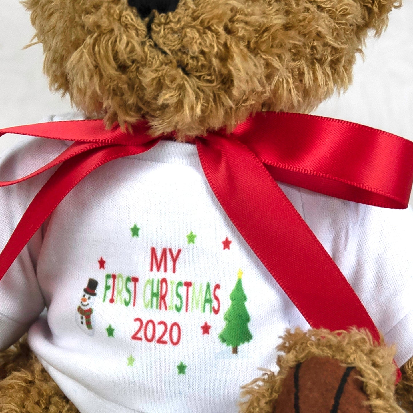 Personalised My First Christmas 2025 Teddy Bear