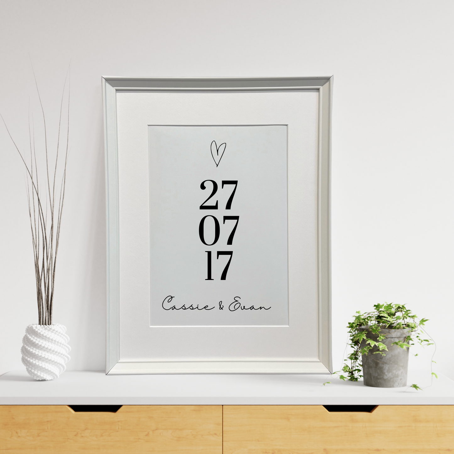 Personalised Special Date Print