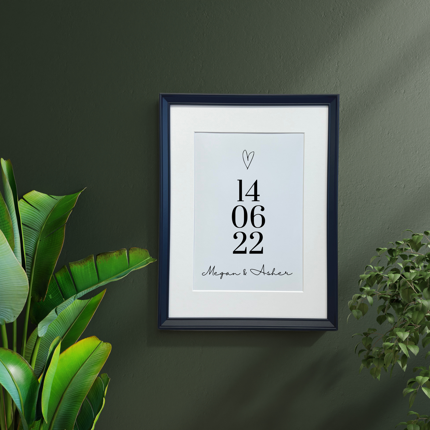 Personalised Special Date Print