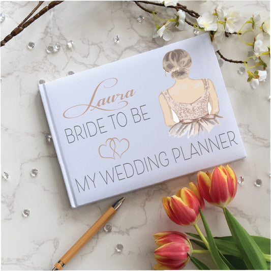 Bride To Be Wedding Planner Book