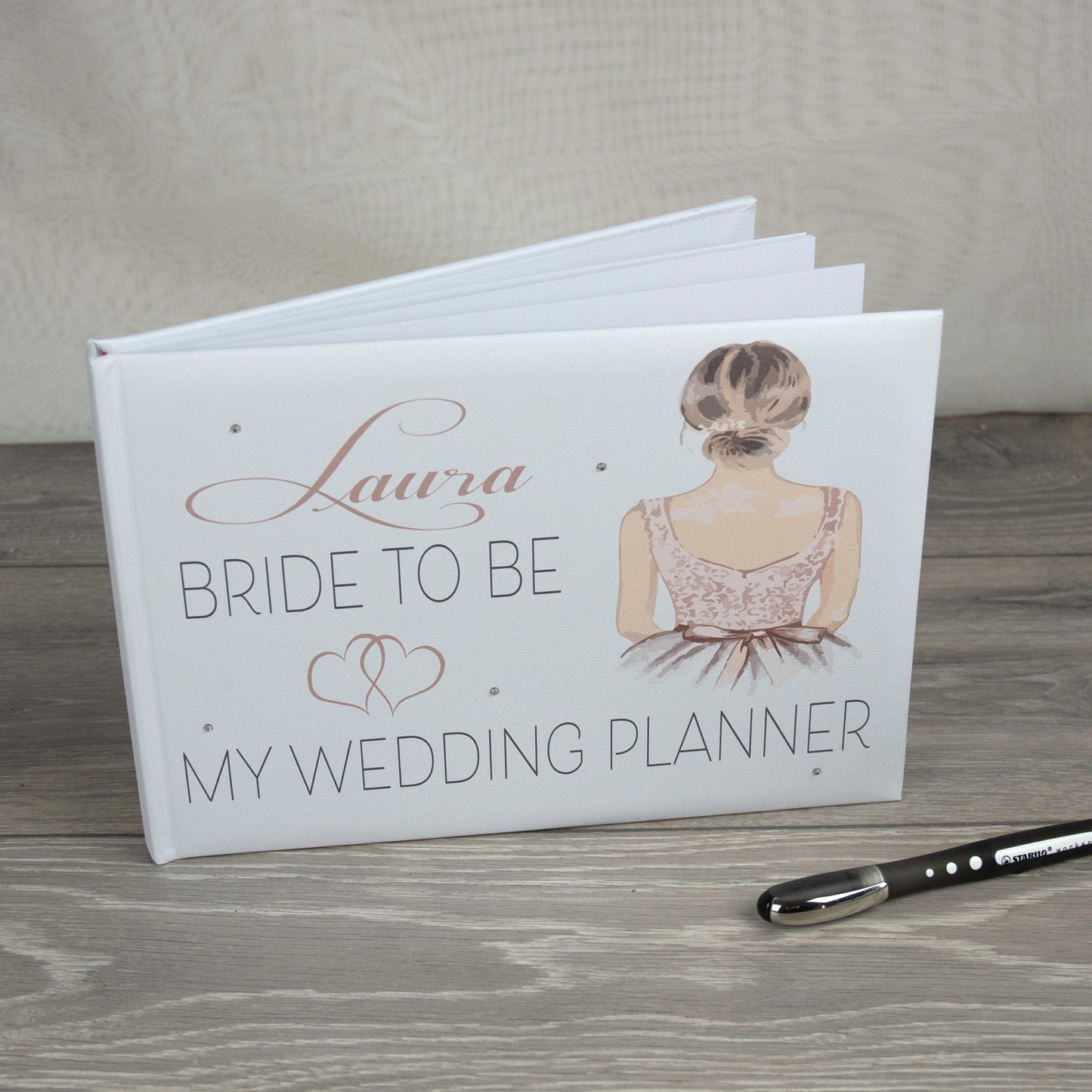 Bride To Be Wedding Planner Book