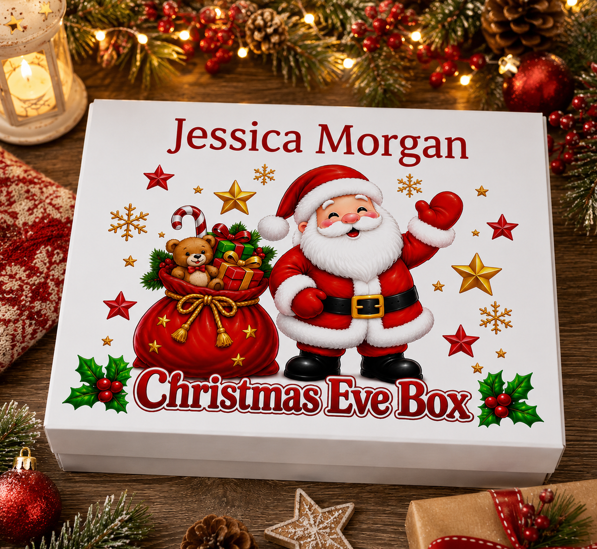 Personalised Santa Christmas Eve Box