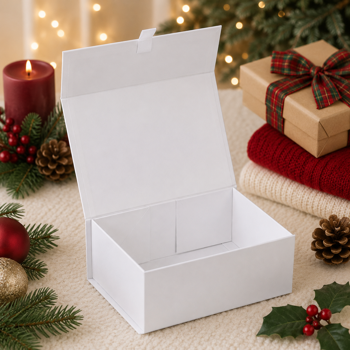 Personalised Snowman Christmas Eve Box