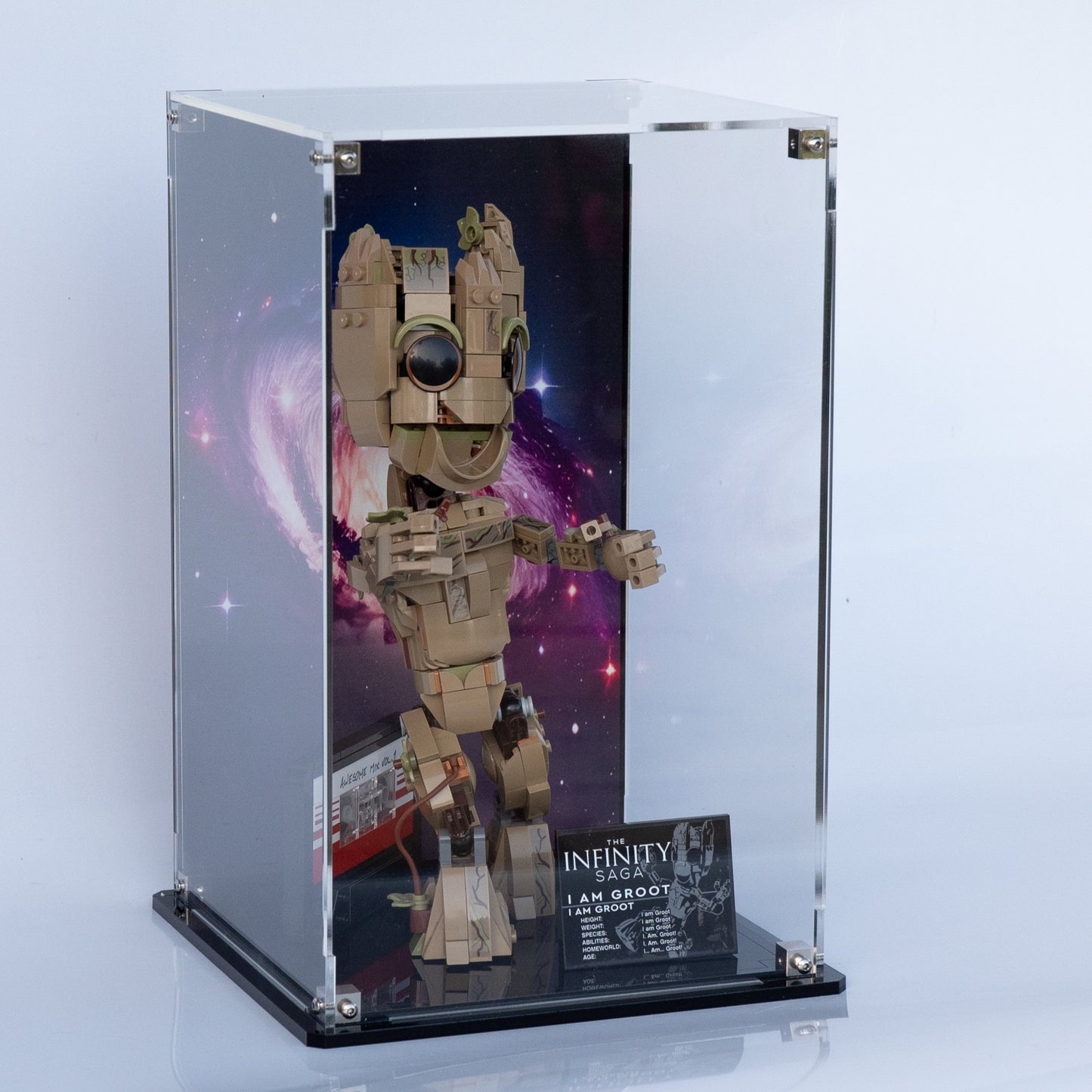 Display Case for LEGO® Marvel I am Groot (76217)