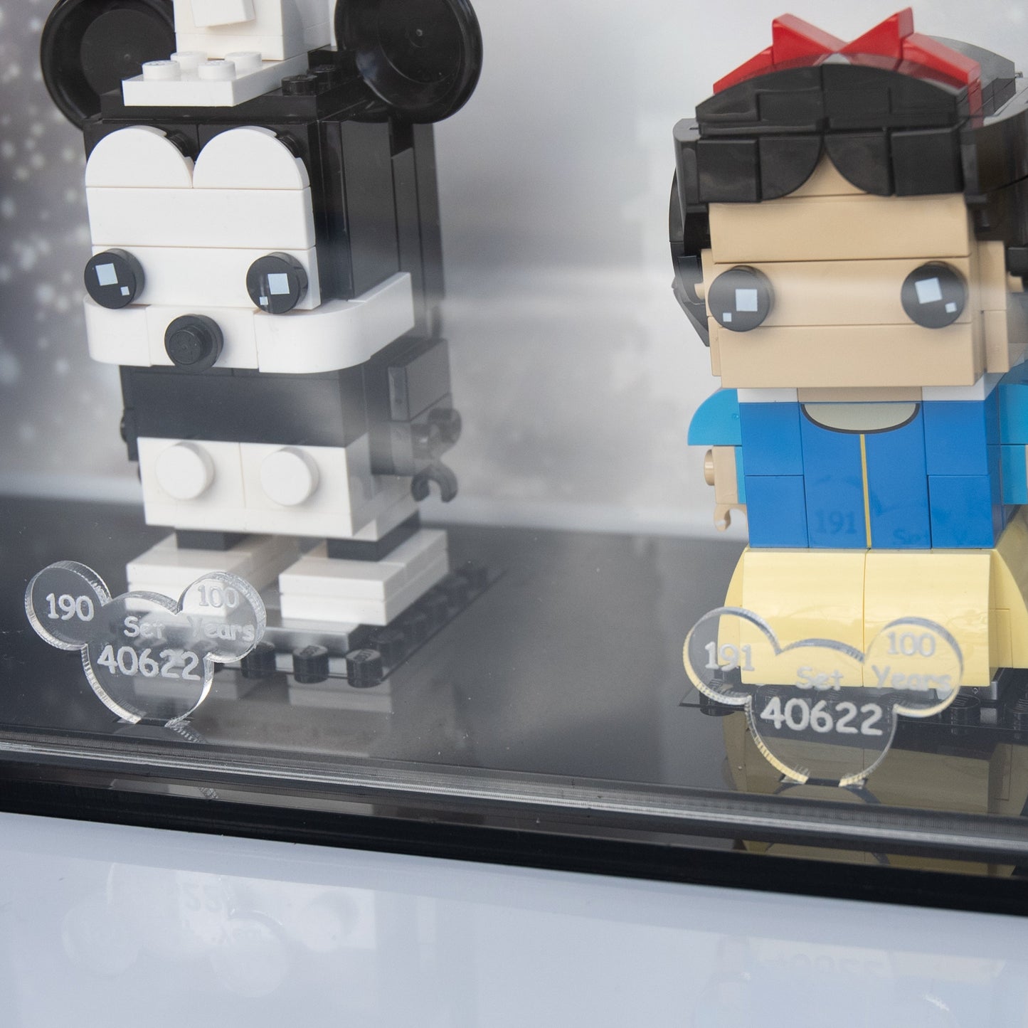 Display Case for LEGO® Brickheadz Disney 100th Celebration