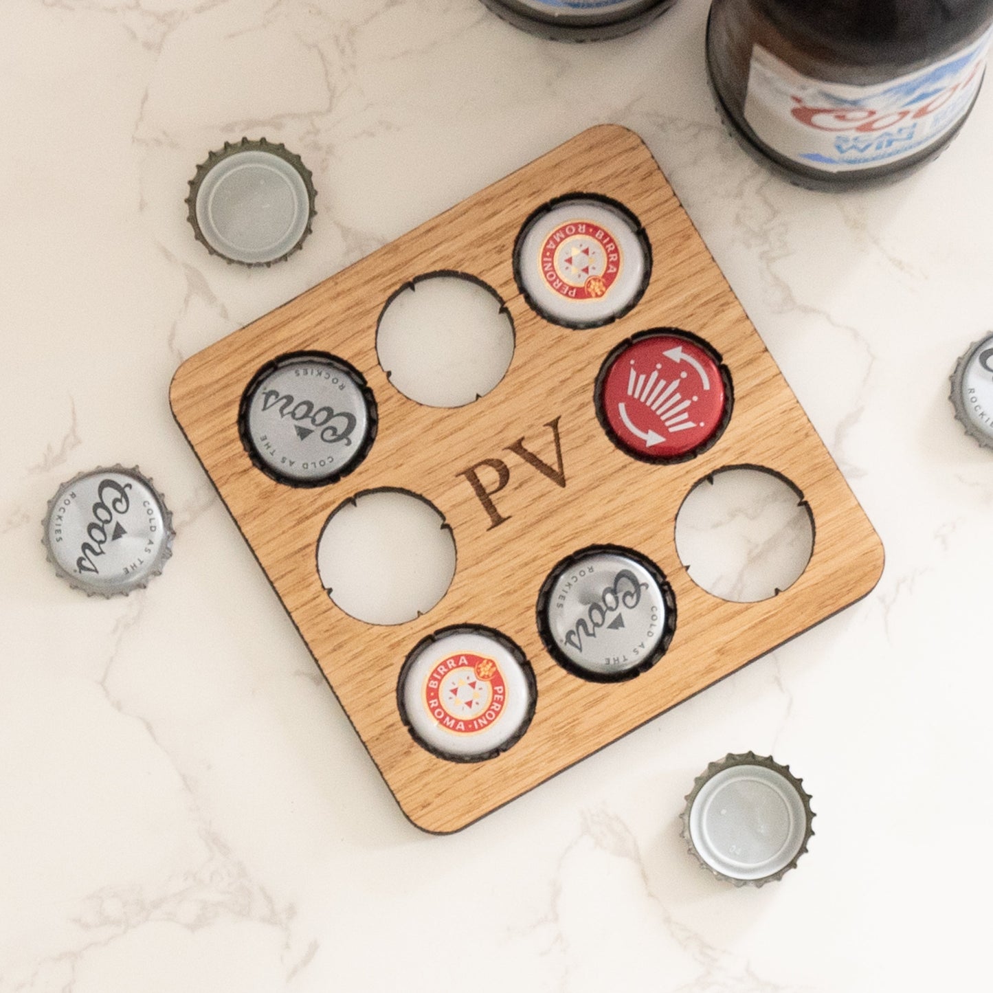 Personalised Bottle Beer Cap Coaster