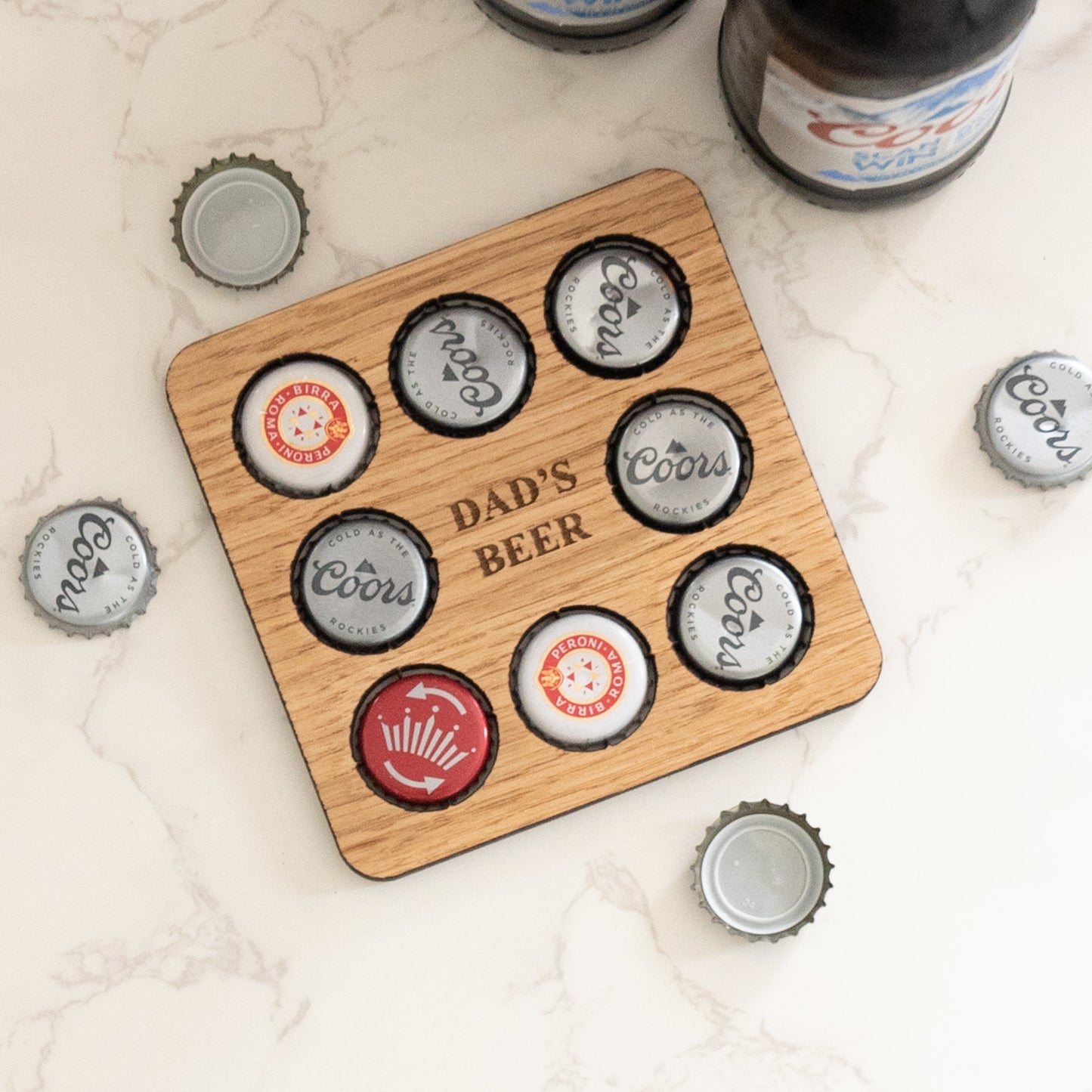 Personalised Bottle Beer Cap Coaster