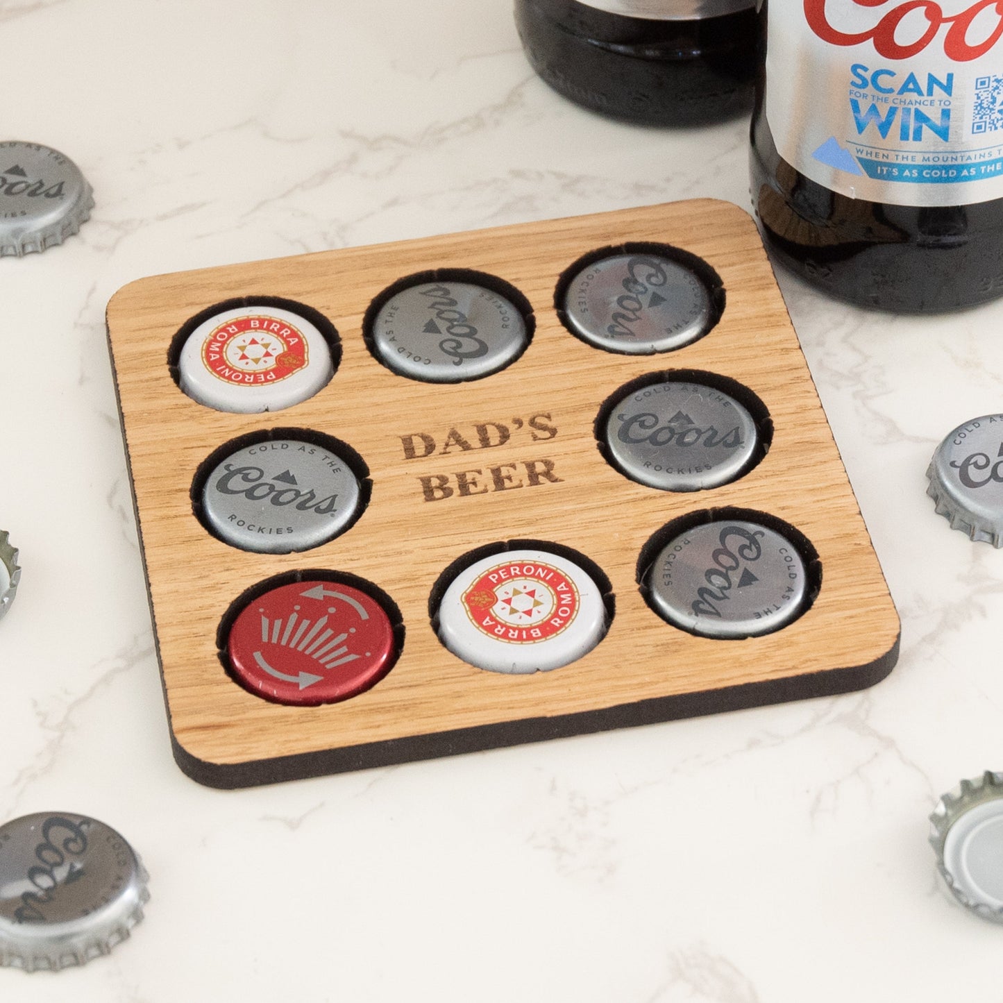 Personalised Bottle Beer Cap Coaster