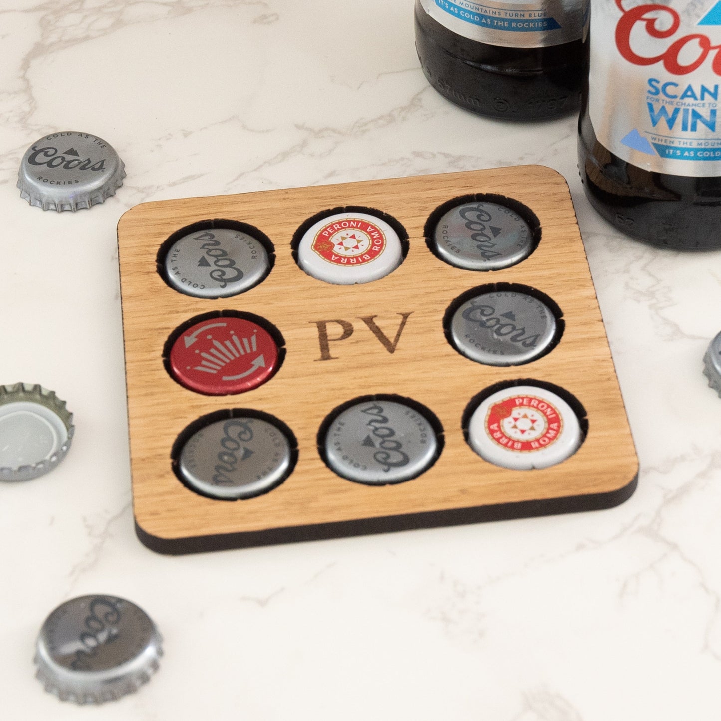 Personalised Bottle Beer Cap Coaster