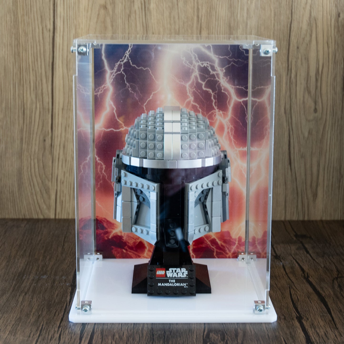 Lego® Helmet Collection Mandalorian Display Case