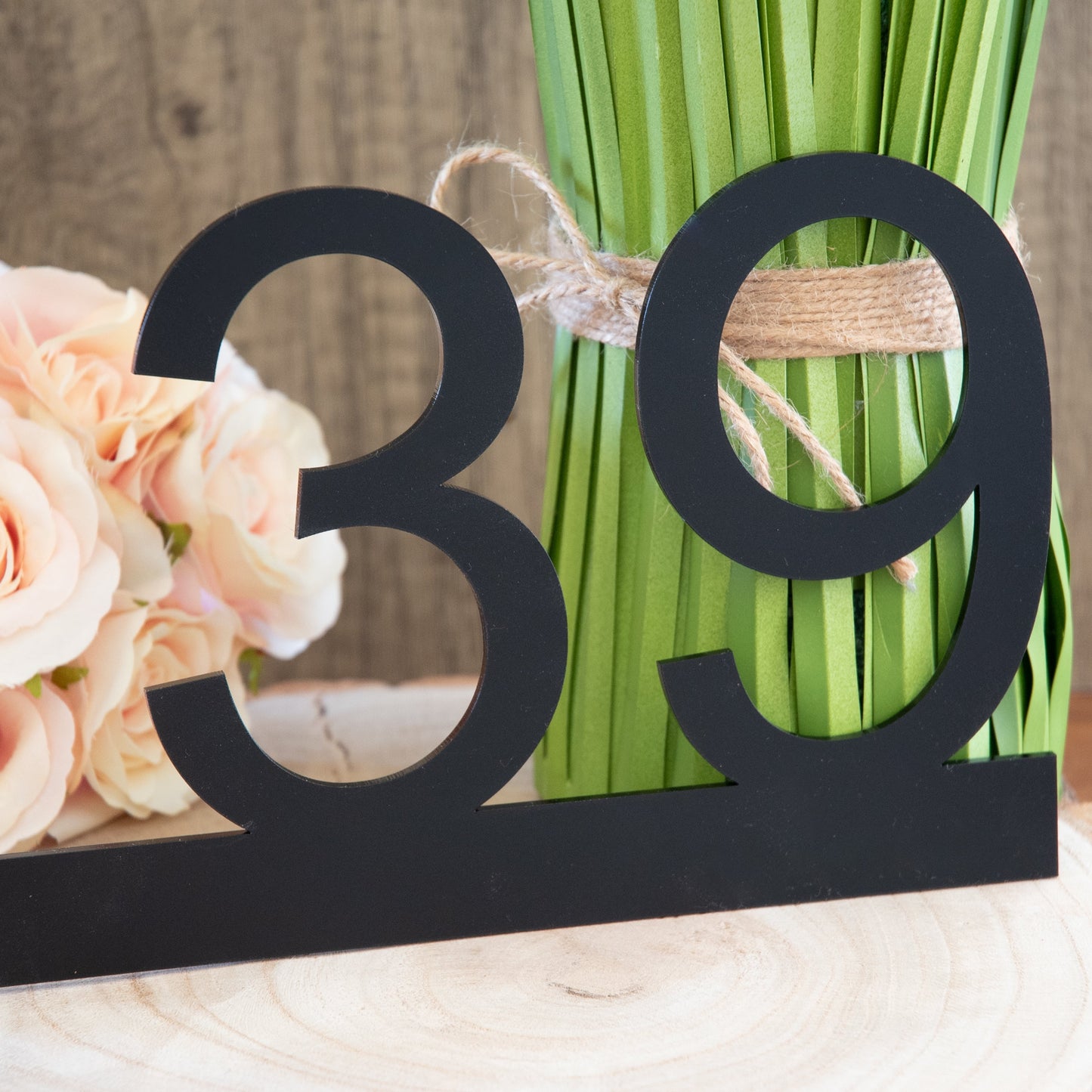 Custom Wall Mounted House Number