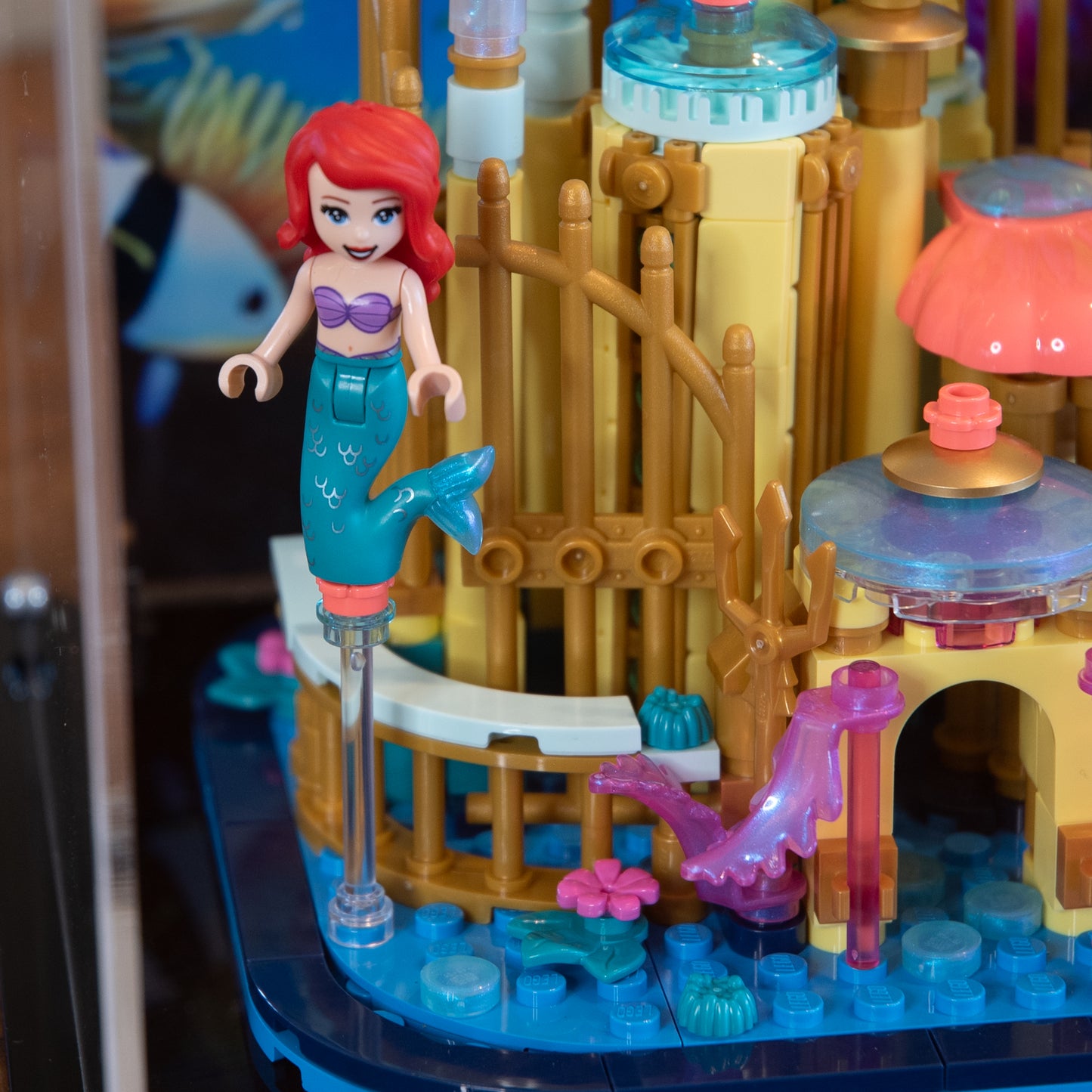 Lego®  Mini Disney Ariel's Castle Display Case 40708