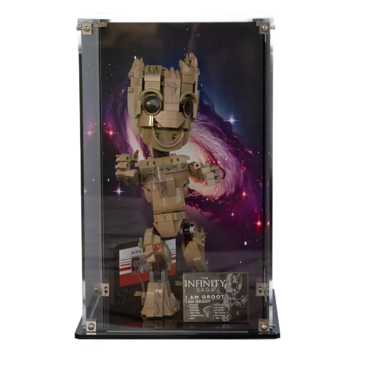 Display Case for LEGO® Marvel I am Groot (76217)