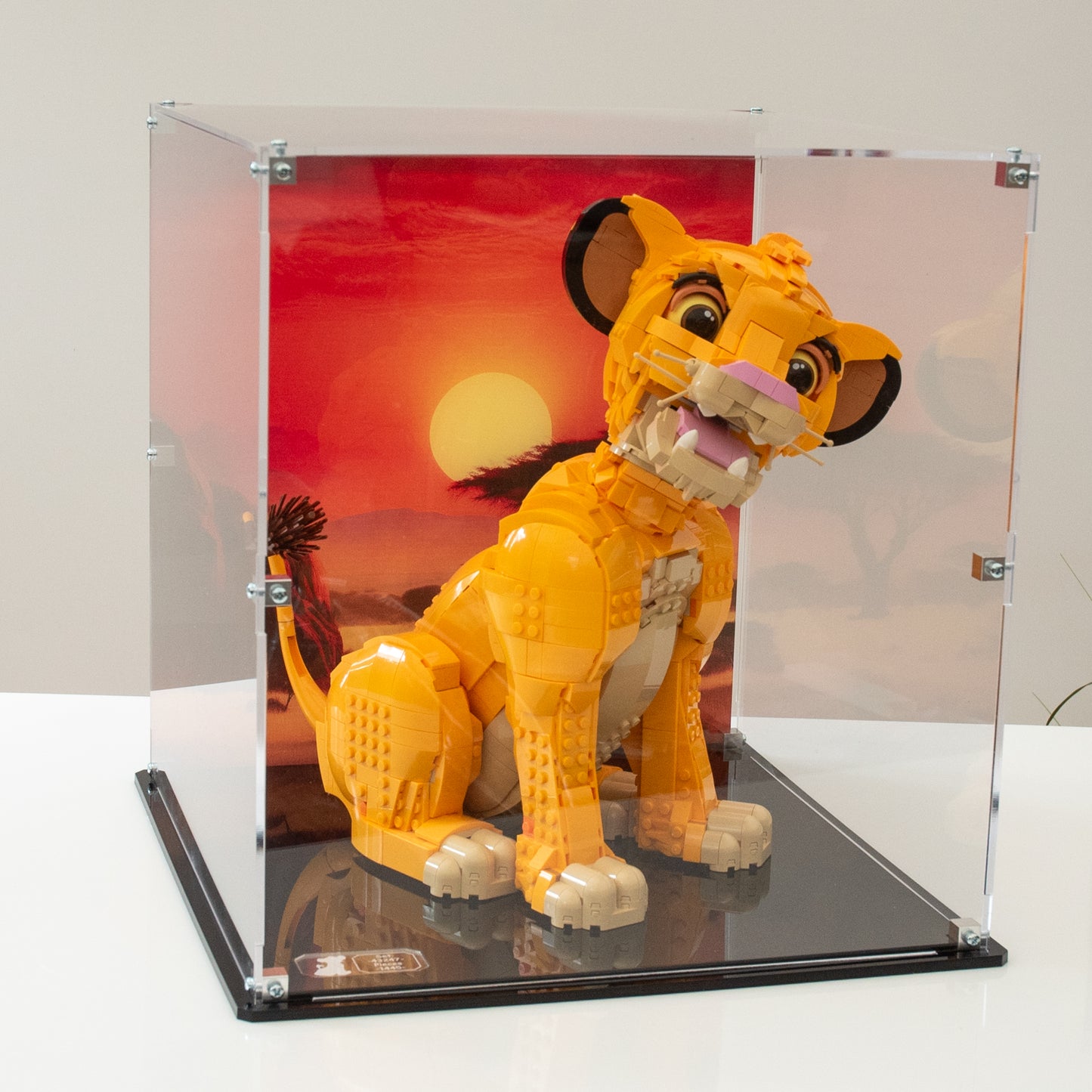 Display Case for LEGO® Young Simba the Lion King (43247)