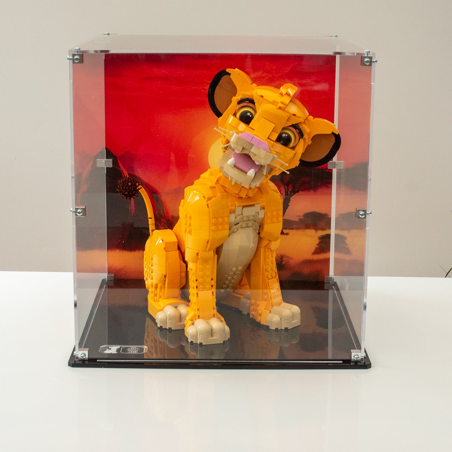 Display Case for LEGO® Young Simba the Lion King (43247)