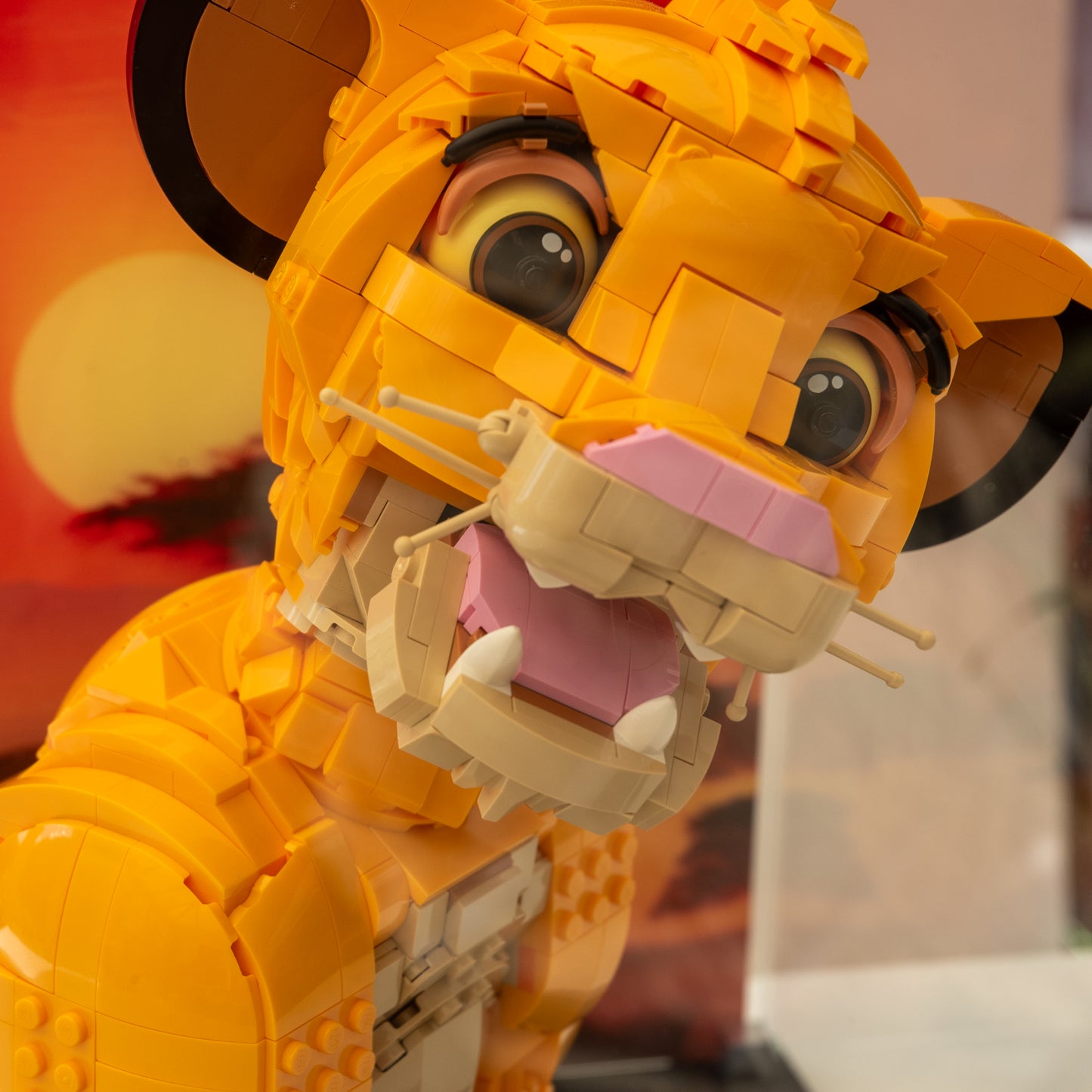 Display Case for LEGO® Young Simba the Lion King (43247)