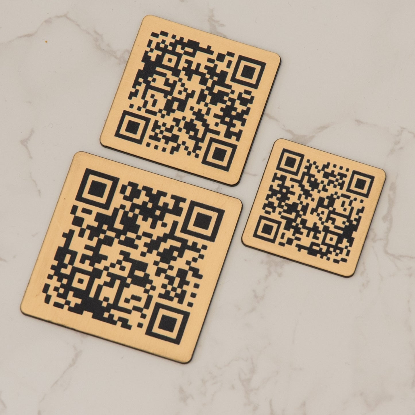 Personalised Engraved QR Code
