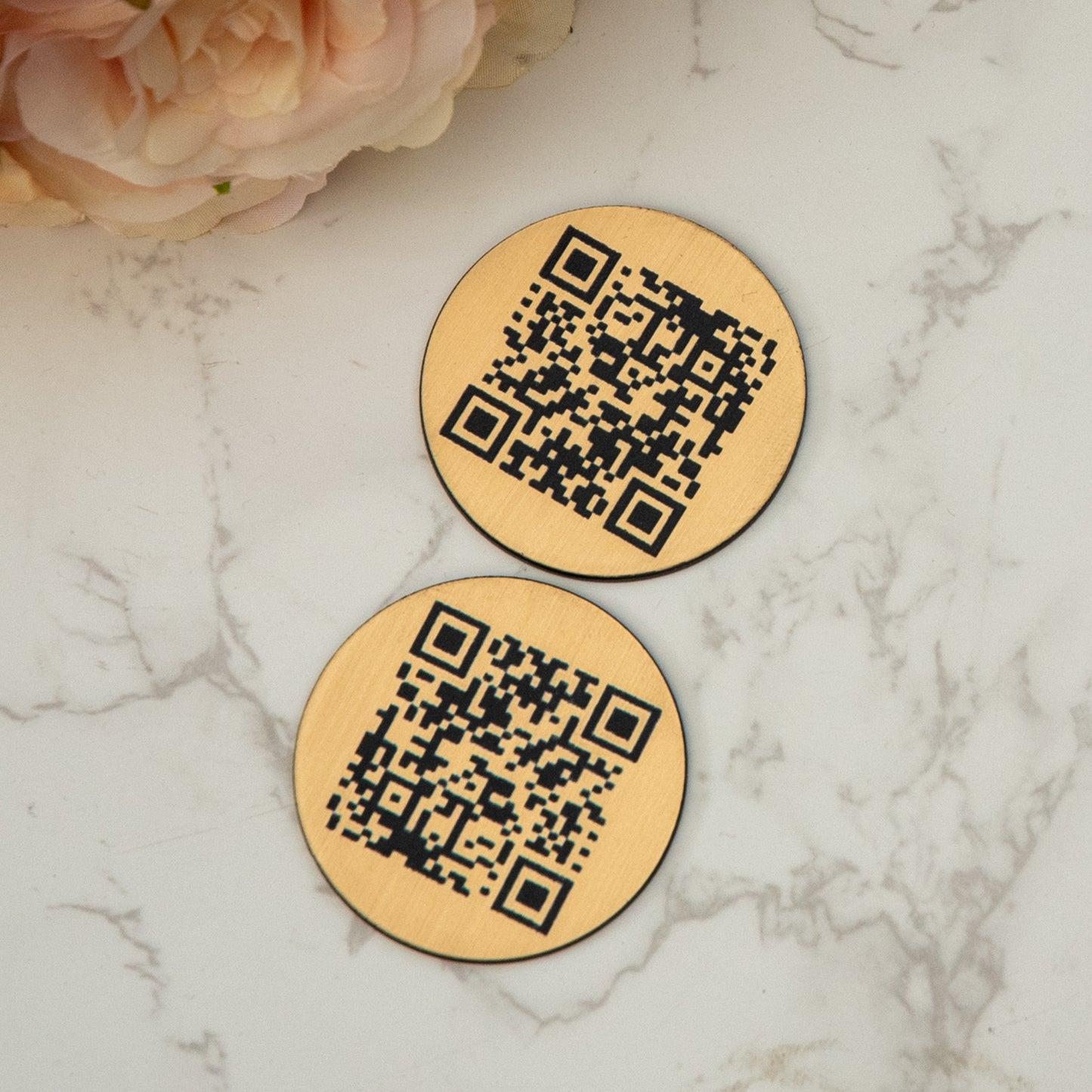 Personalised Engraved QR Code