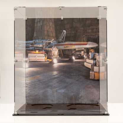 Display Case for LEGO® C-3PO™ (75398) & R2-D2™ (75379) & Chewbacca™ (75371)