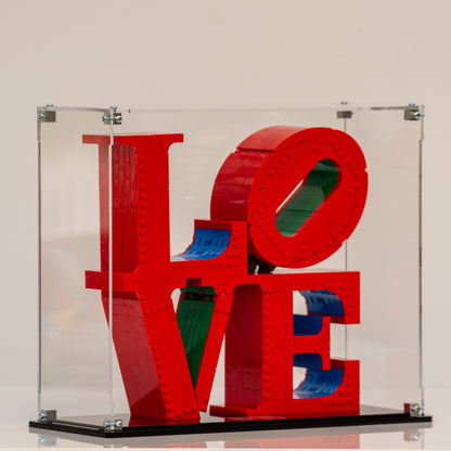 Display Case for LEGO® Art: Robert Indiana's LOVE (31214)