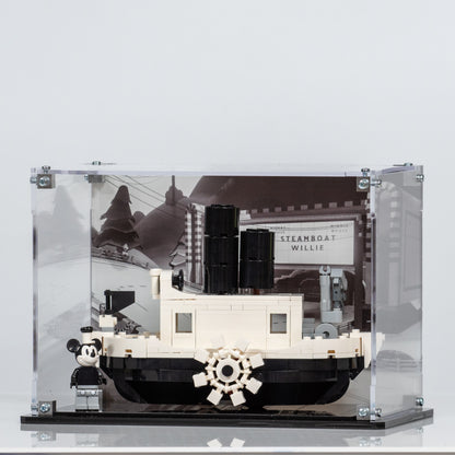 Display Case for LEGO® Steamboat Willie (40659)