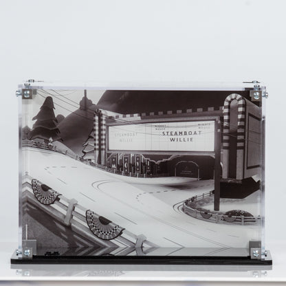 Display Case for LEGO® Steamboat Willie (40659)