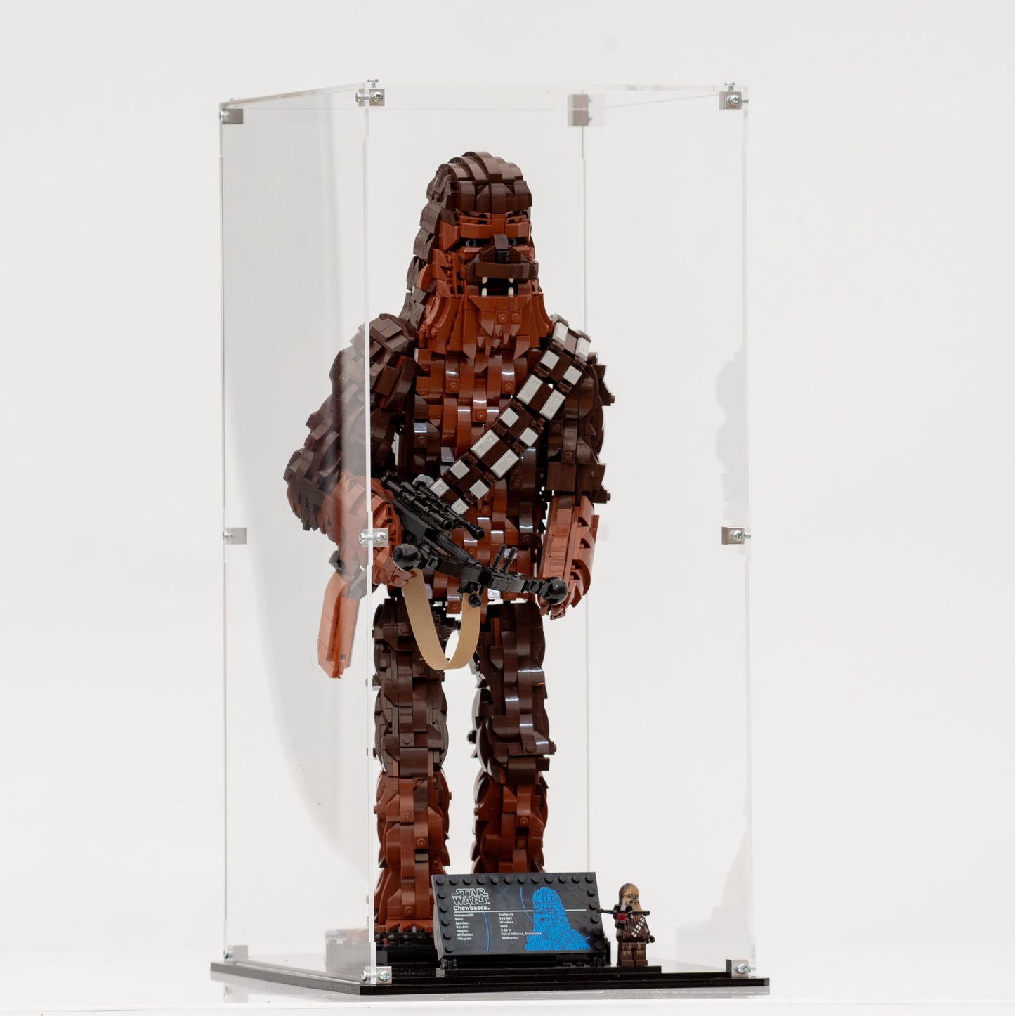 Display Case for LEGO Star Wars Chewbacca (75371)