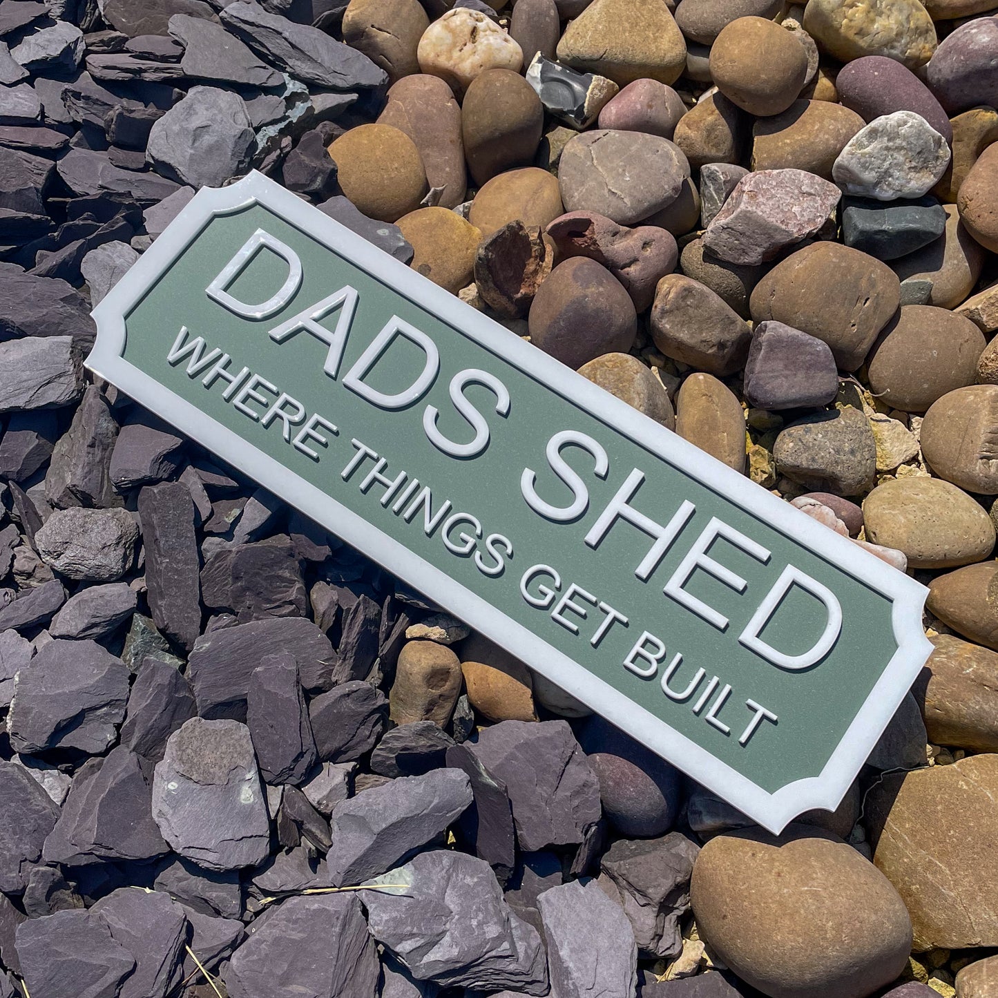 Personalised 3D Style Street Sign For Garden or Indoors