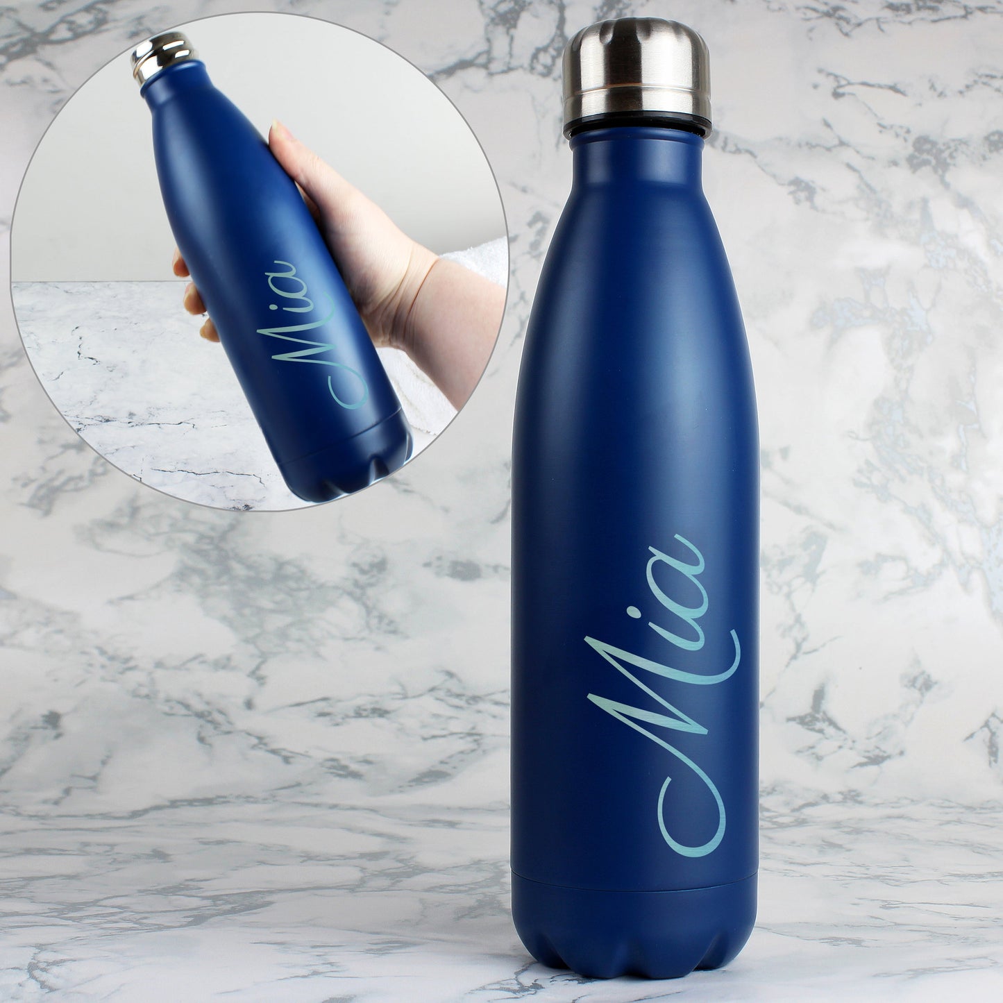 Personalised Metal Insulated Drinks Bottle