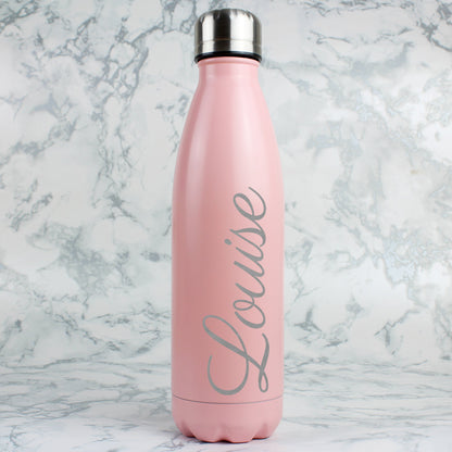 Personalised Metal Insulated Drinks Bottle