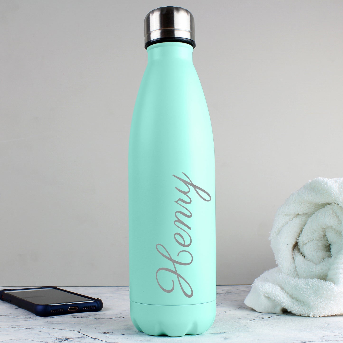 Personalised Metal Insulated Drinks Bottle