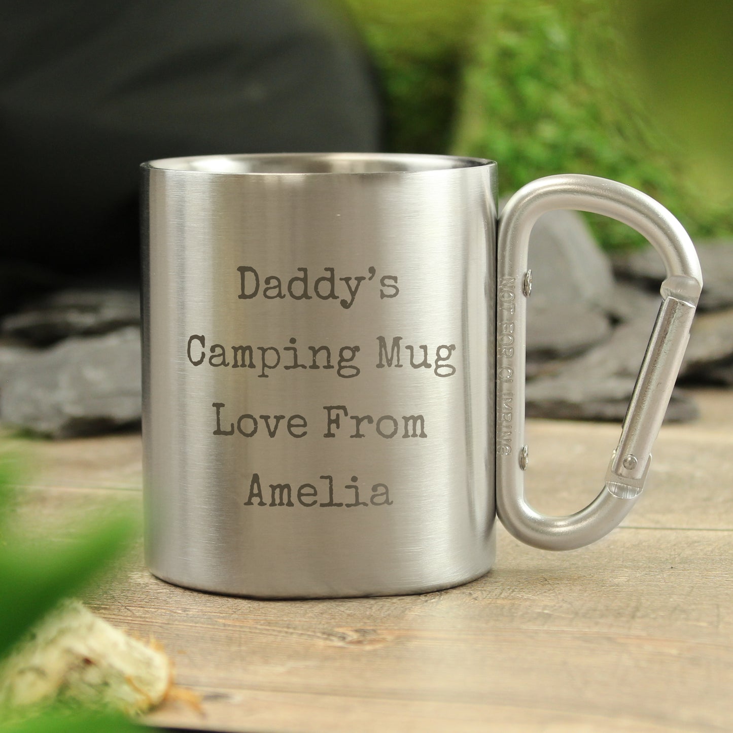 Personalised ANY Text Metal Mug