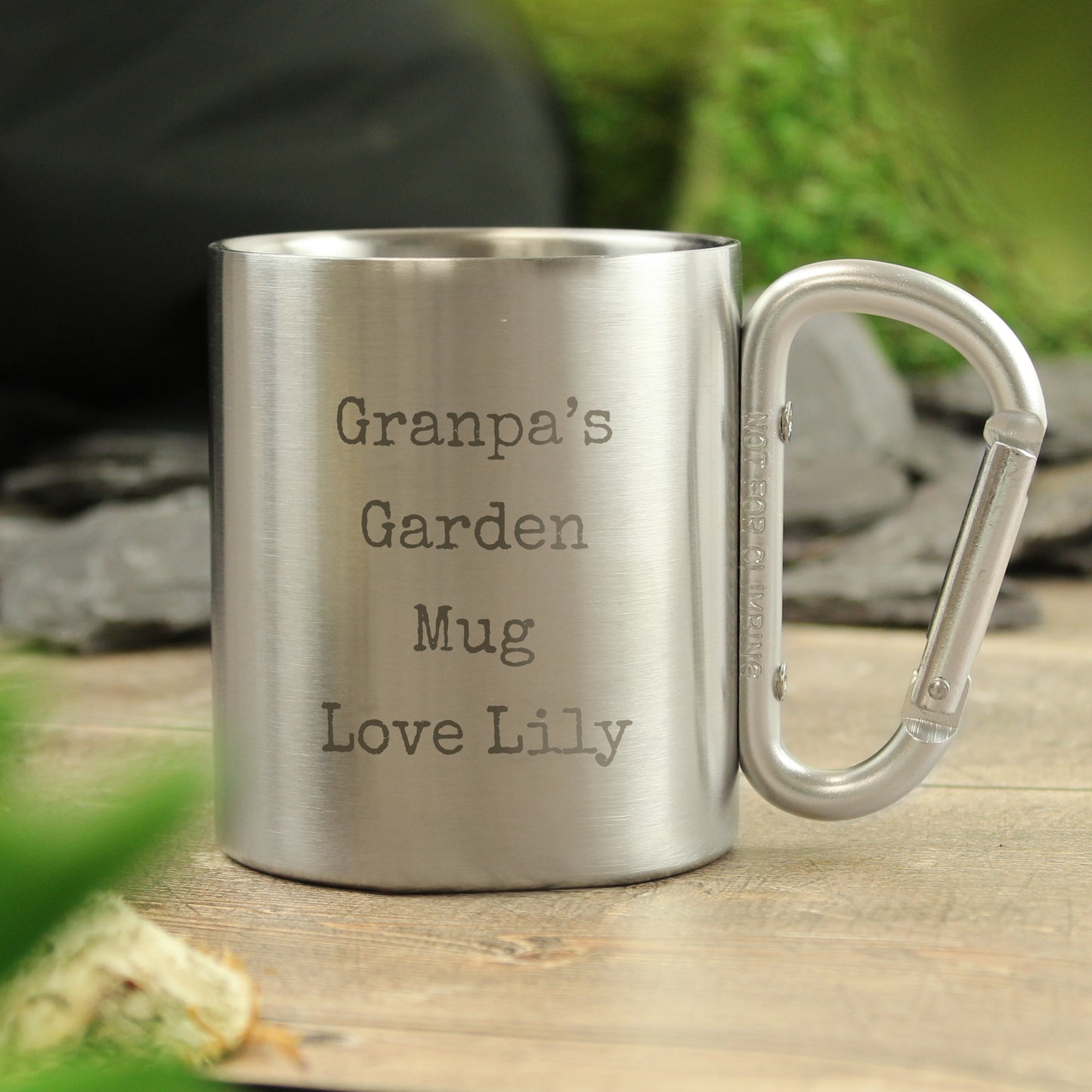 Personalised ANY Text Metal Mug