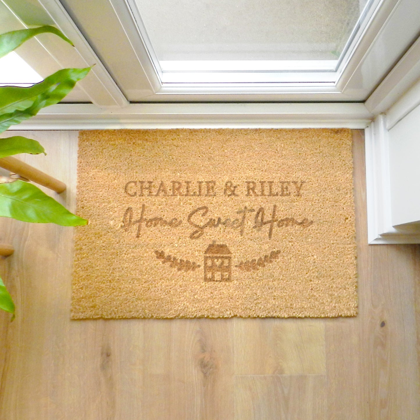 Personalised Home Sweet Home Rectangle Indoor Doormat