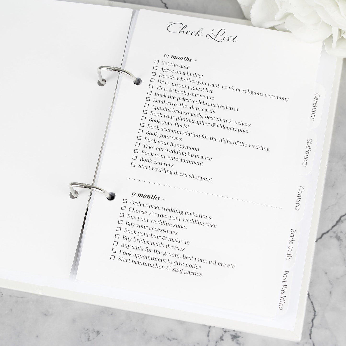 Personalised Our Greatest Adventure Wedding Planner