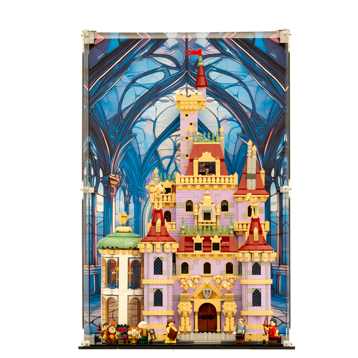 Display Case For LEGO® Disney Beauty and the Beast Castle (43263)