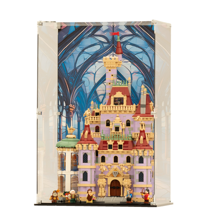 Display Case For LEGO® Disney Beauty and the Beast Castle (43263)