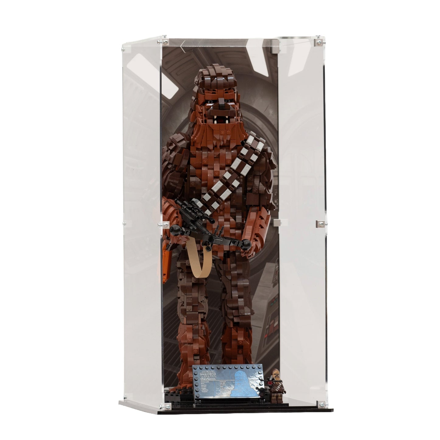 Display Case for LEGO Star Wars Chewbacca (75371)