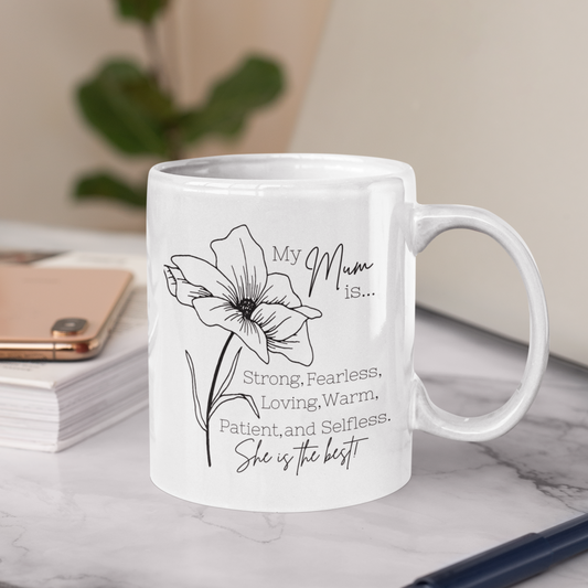 Personalised My Mum Is Ceramic Mug