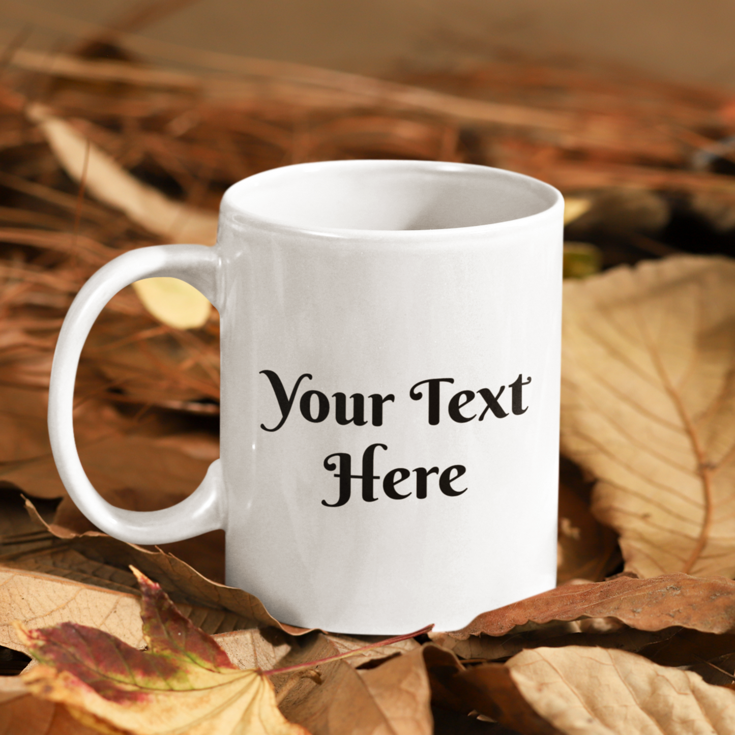 Personalised My Broomstick Runs On Coffee Ceramic Mug Halloween Edition